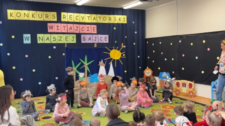 Konkurs recytatorski ''Witajcie w naszej bajce''